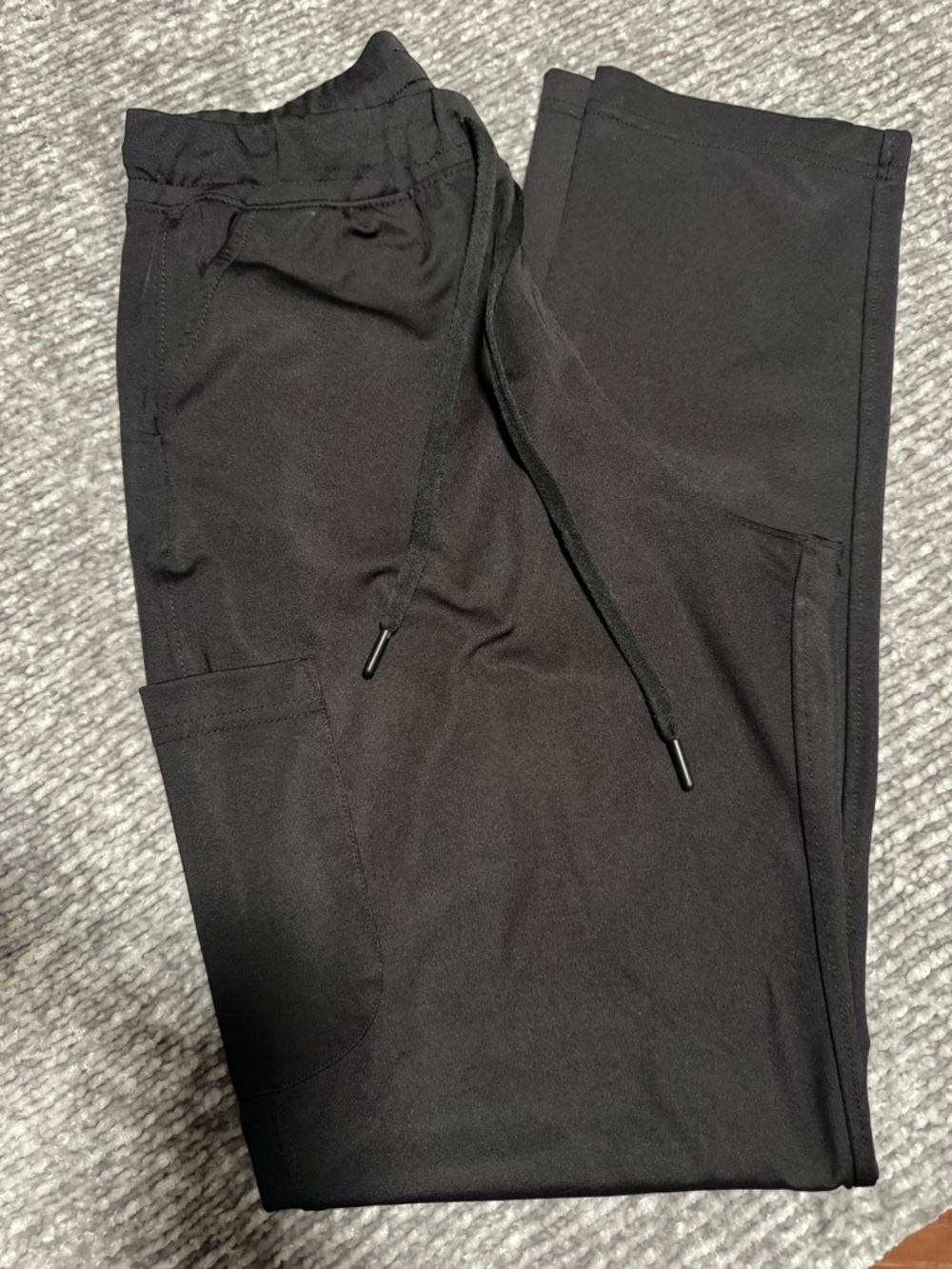 Fit Scrubs Women's Black Fitted Scrub Set